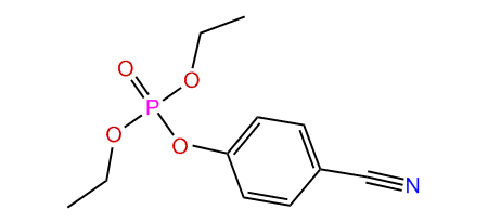 Diethyl 4-cyano-phenyl phosphate